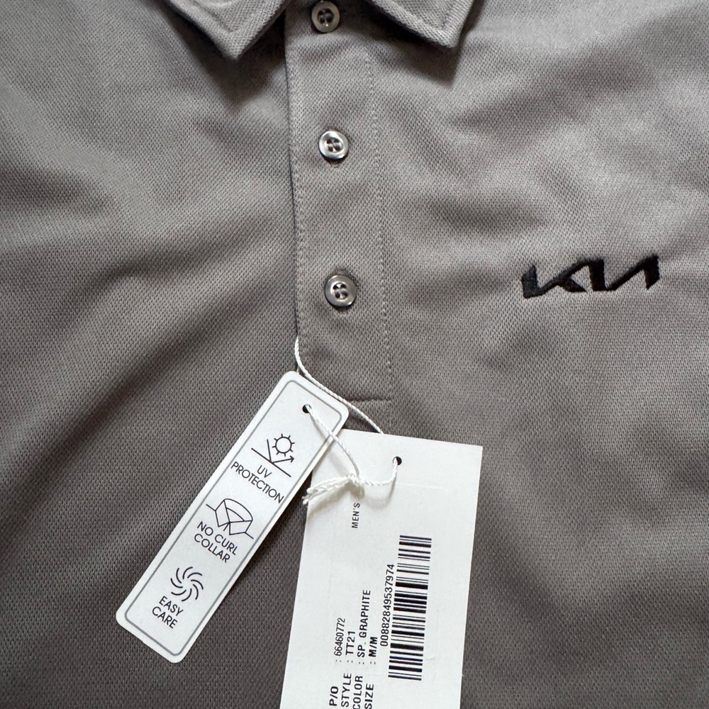 Mens KIA Polo Shirt NWT M - Picture 3 of 3